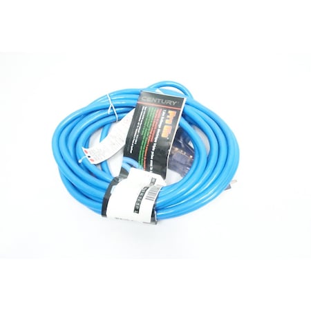 Century Pro Glo Triple Tape Extension Cord 25ft Cordset Cable D17226025